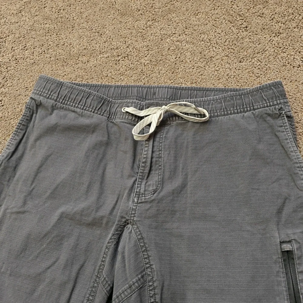 Vuori Ripstop Pant Mens XL Charcoal Grey Organic Cotton Stretch V412 Hiking - Picture 8 of 14